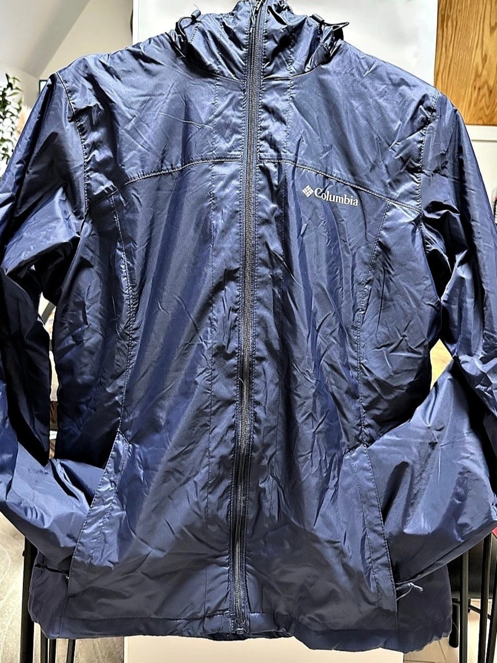 Columbia Women'Small Switchback Sherpa-Lined Jacket Blue Small